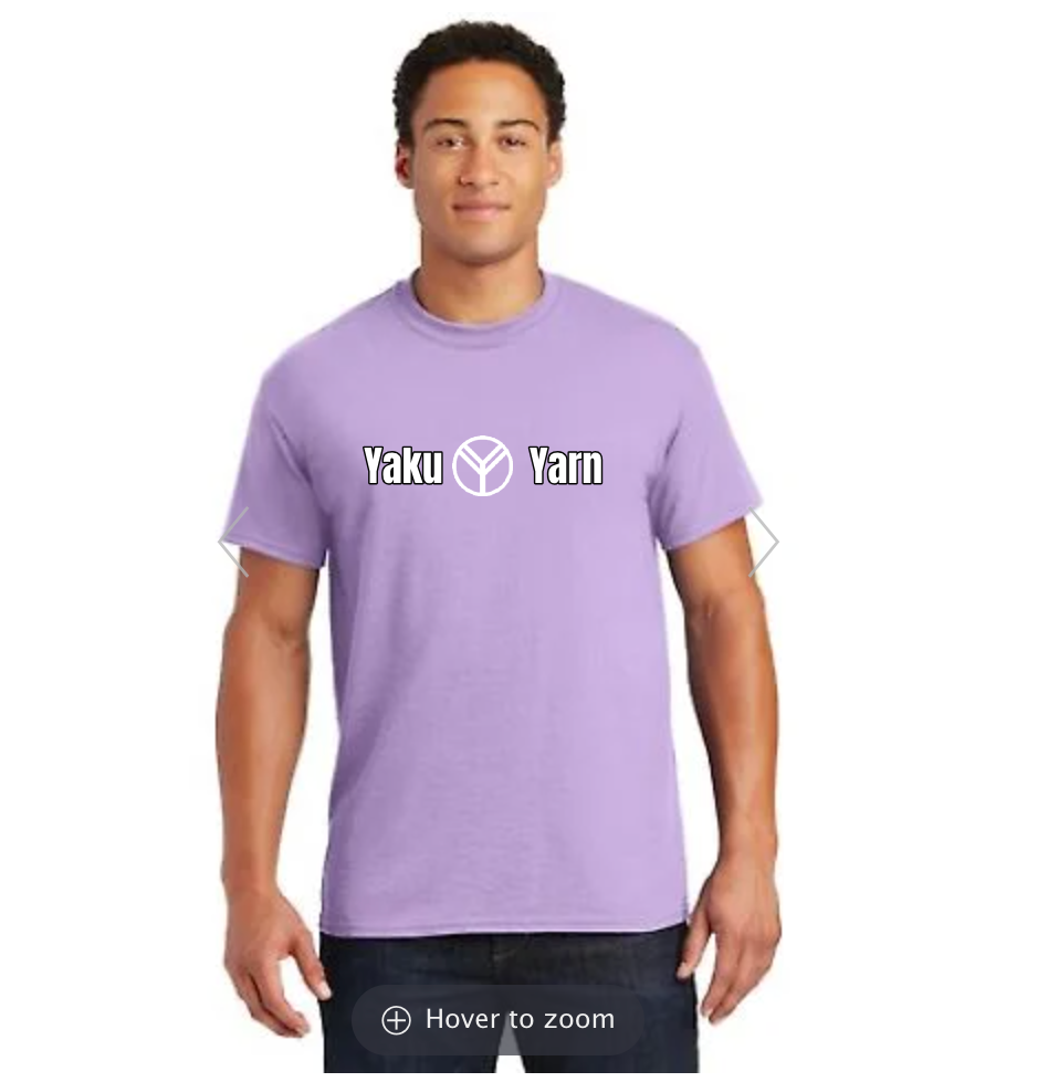 PREORDER Purple YakuYarn Logo T-Shirt