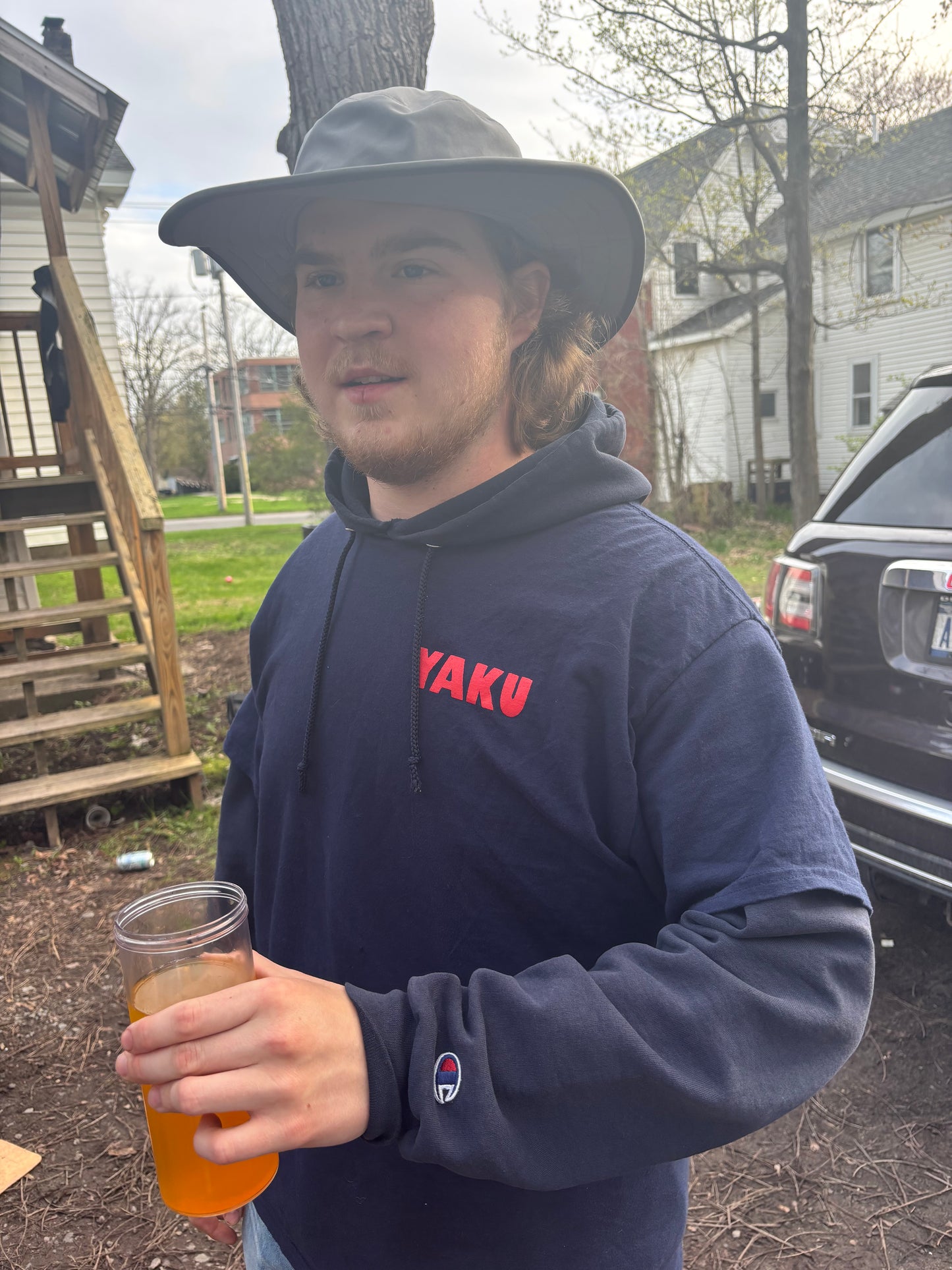 Navy Blue Shark Hoodie