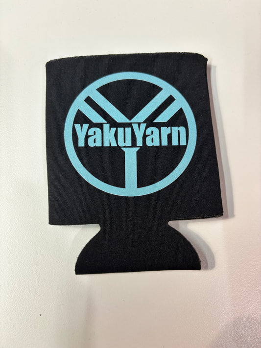 Black Koozies with Teal Logo and FLAG koozies with navy logo
