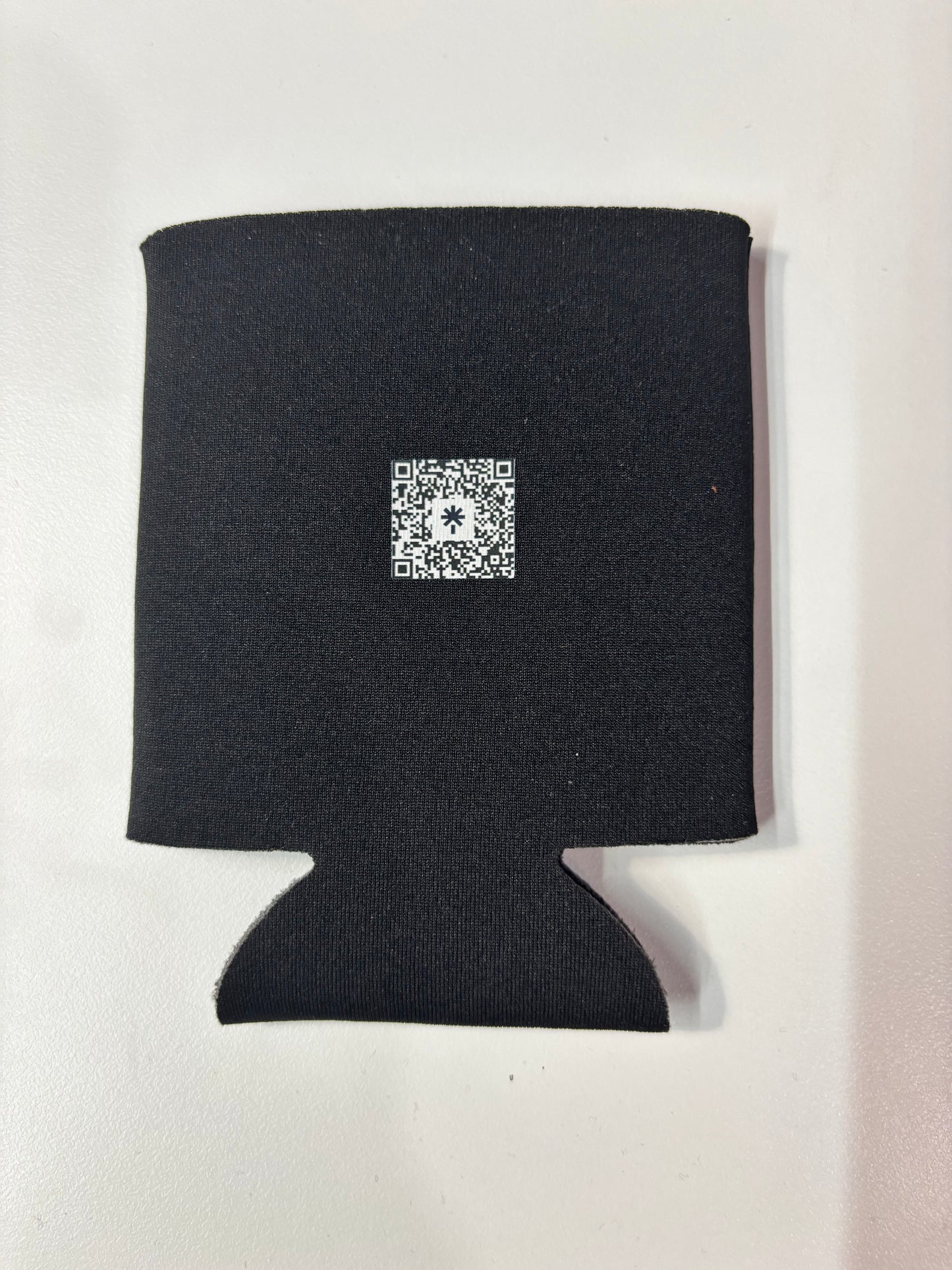 Black Koozies with Teal Logo and FLAG koozies with navy logo